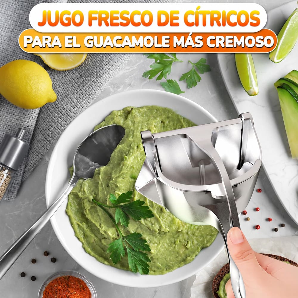 Exprimidor de frutas manual premium ergonómico