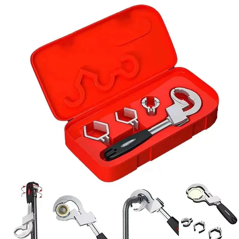 Llave de plomería ajustable
