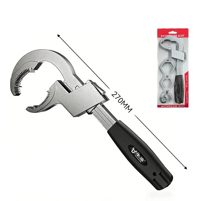Llave de plomería ajustable
