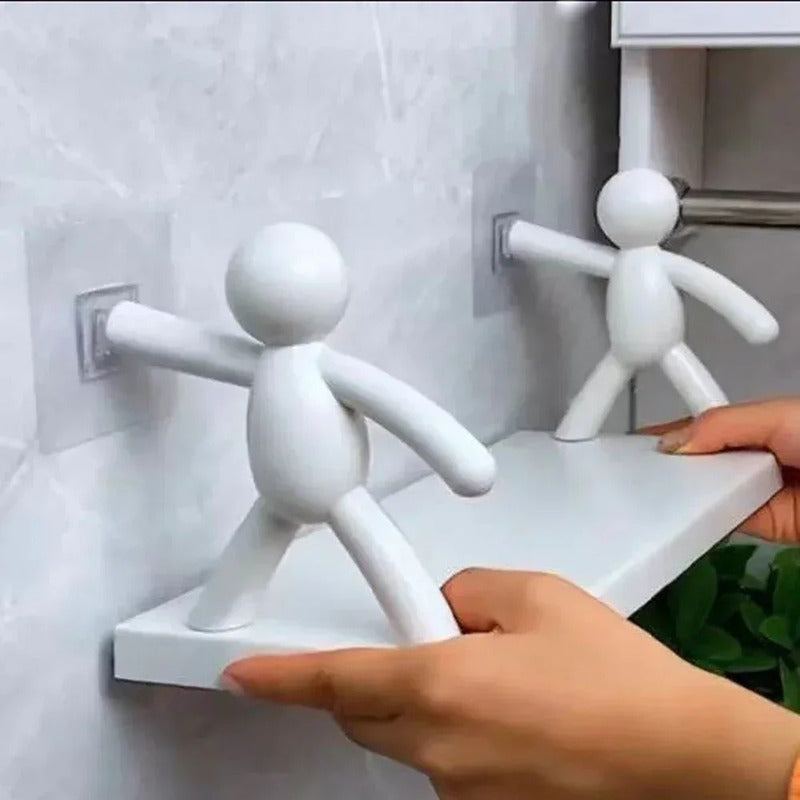 Estante de baño organizador adhesivo (combo 2x1)