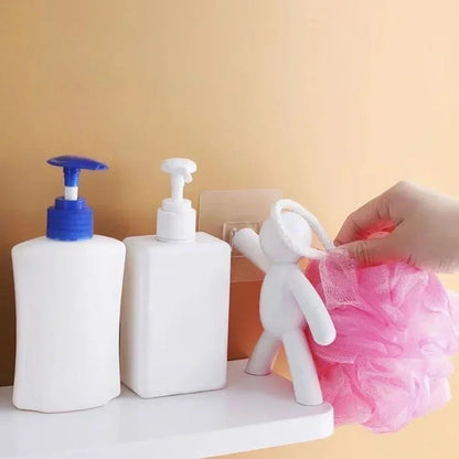 Estante de baño organizador adhesivo (combo 2x1)