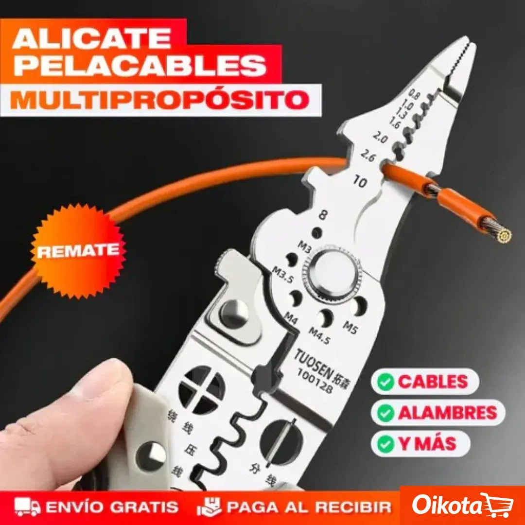 Alicate pelacables multipropósito (promo 2x1)