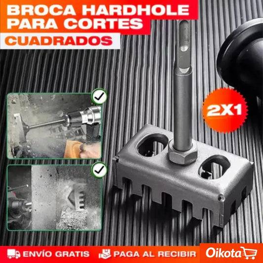 PROMO 2X1 BROCA HARD HOLE PARA CORTES CUADRADOS