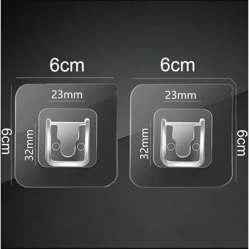 Estante de baño organizador adhesivo (combo 2x1)
