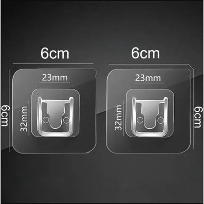 Estante de baño organizador adhesivo (combo 2x1)