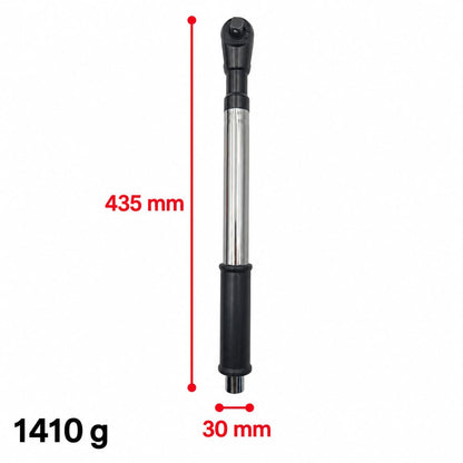 Llave Trinquete Extendida 43,5 cm con Adaptadores