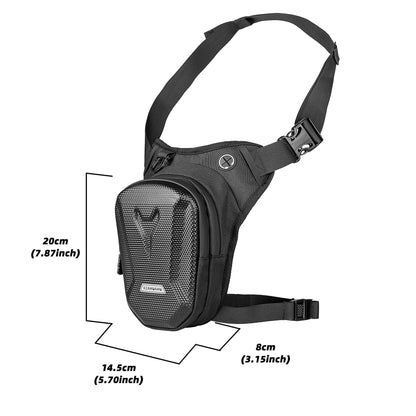 Bolso muslera impermeable para motociclistas